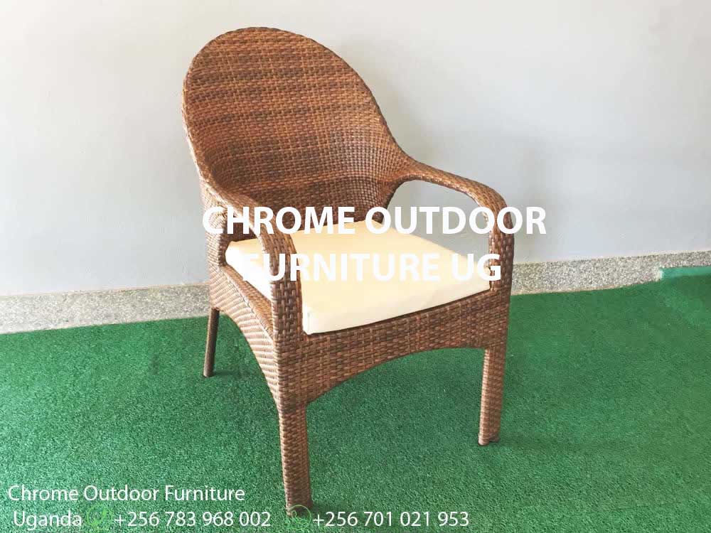 Outdoor Chair in Uganda, Garden and Outdoor Furniture for Sale Kampala Uganda, Balcony, Patio Furniture Uganda, Resin Wicker, All Weather Wicker Uganda, Chrome Outdoor Furniture Uganda